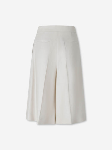 Max Mara Mujer Barcelona Bermudas de Talle Alto color Beige sku 762-000576 01 - Foto 2