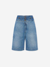 Maison Margiela Mujer Barcelona Bermudas Denim Algodón color Azul Denim sku 762-000578 01 - Foto 1