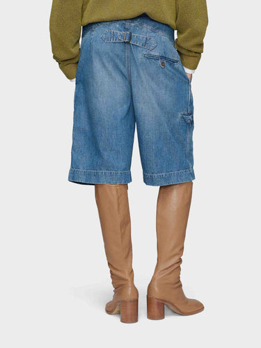 Maison Margiela Mujer Barcelona Bermudas Denim Algodón color Azul Denim sku 762-000578 01 - Foto 4