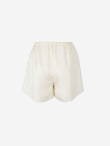 TOTEME Mujer Barcelona Shorts Anchos Monograma color Beige sku 762-000583 00 - Foto 2