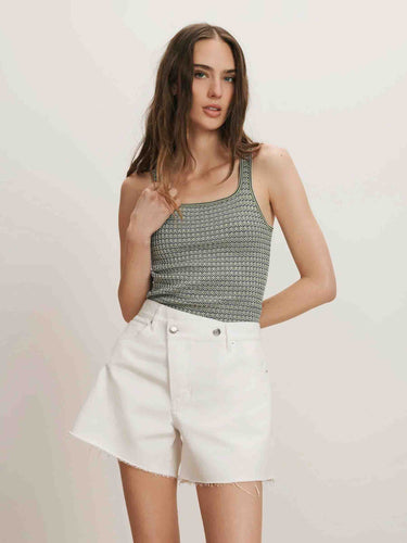 Veronica Beard Mujer Barcelona Shorts Ellis color Marfil sku 762-000585 01 - Foto 2