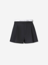 Alexander Wang Mujer Barcelona Shorts Plisados color Negro sku 762-000587 01 - Foto 1