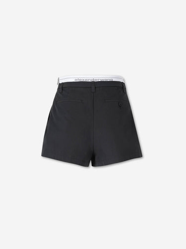 Alexander Wang Mujer Barcelona Shorts Plisados color Negro sku 762-000587 01 - Foto 2