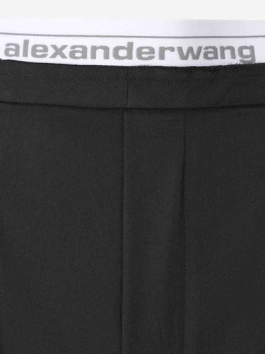 Alexander Wang Mujer Barcelona Shorts Plisados color Negro sku 762-000587 01 - Foto 3