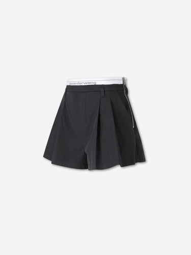 Alexander Wang Mujer Barcelona Shorts Plisados color Negro sku 762-000587 01 - Foto 5