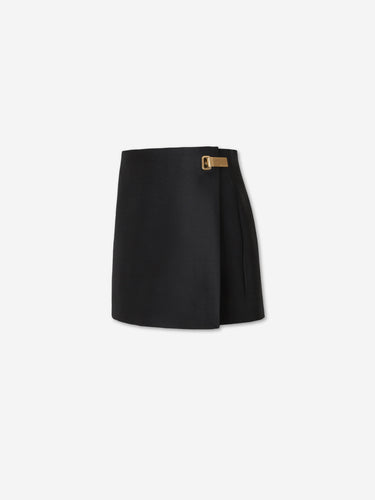 Balenciaga Mujer Barcelona Falda Pantalón color Negro sku 762-000589 01 - Foto 2