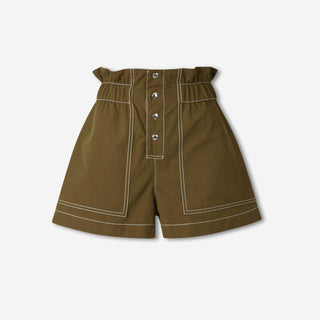 Marni Mujer Barcelona Bermudas Técnicas Algodón color Verde Militar sku 762-000592 01 - Foto 1