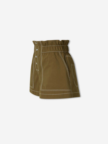 Marni Mujer Barcelona Bermudas Técnicas Algodón color Verde Militar sku 762-000592 01 - Foto 2