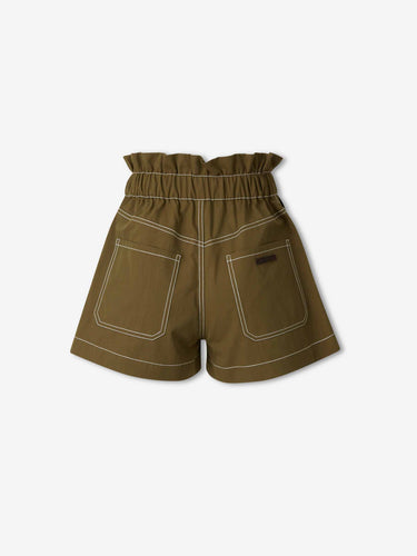 Marni Mujer Barcelona Bermudas Técnicas Algodón color Verde Militar sku 762-000592 01 - Foto 3