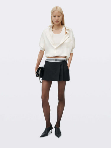 Alexander Wang Mujer Barcelona Falda Pantalón Capas color Negro sku 762-000594 01 - Foto 2