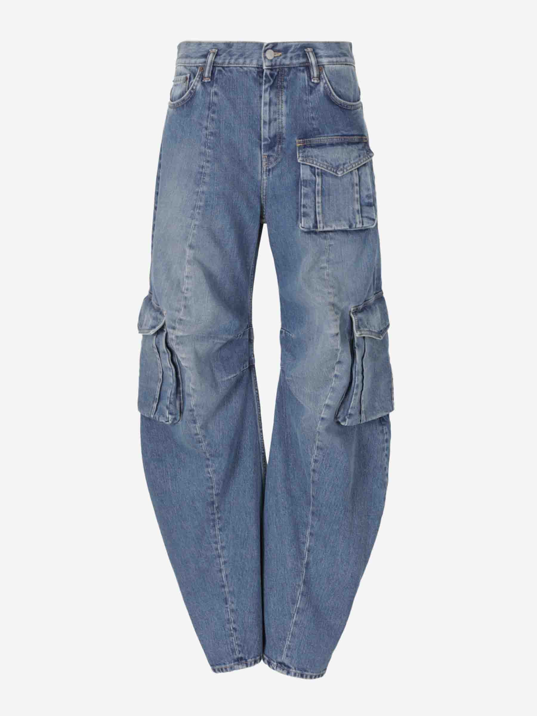 Jean cargo en jean