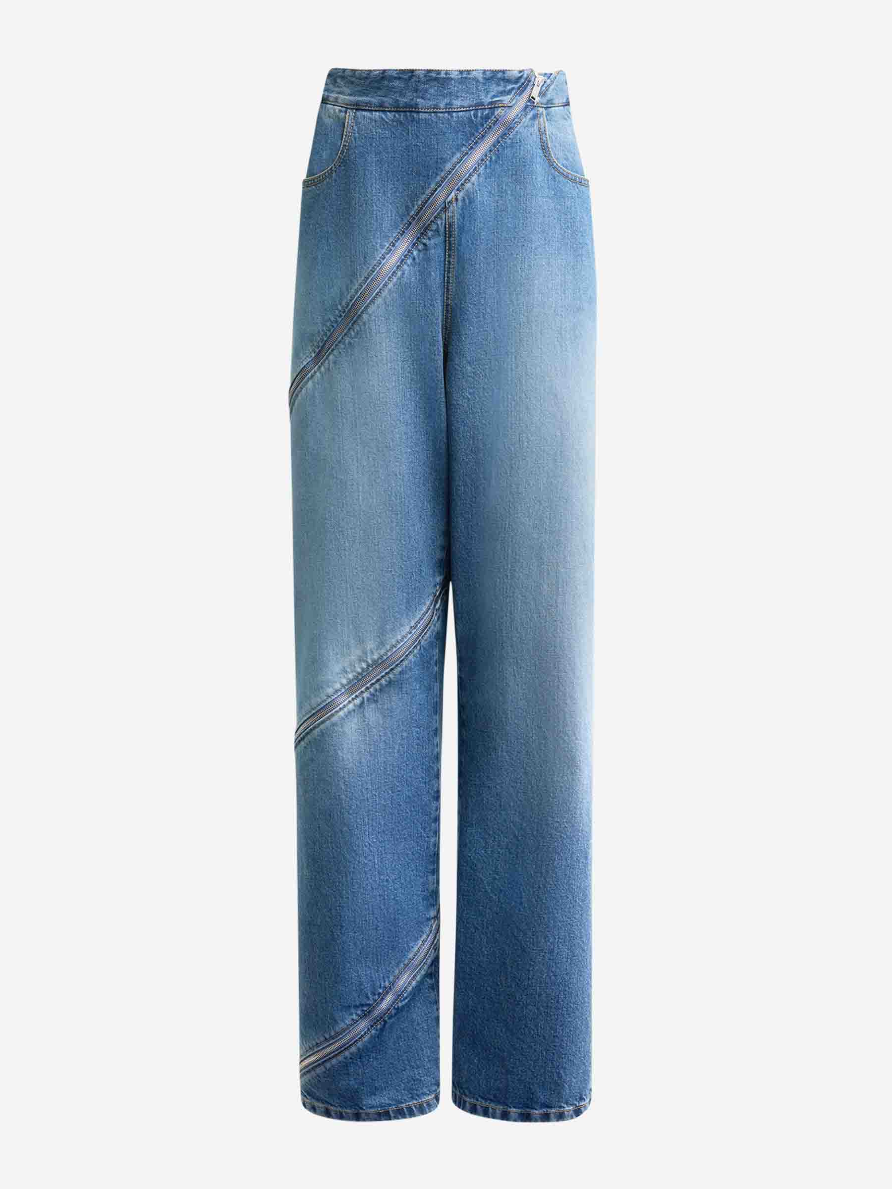 Alaïa Mujer Barcelona Jeans Straight Espiral color Azul sku 763-001691 01 - Foto 1