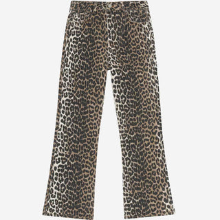 Ganni Mujer Barcelona Jeans Cropped Estampado color Leopardo sku 763-001703 01 - Foto 1