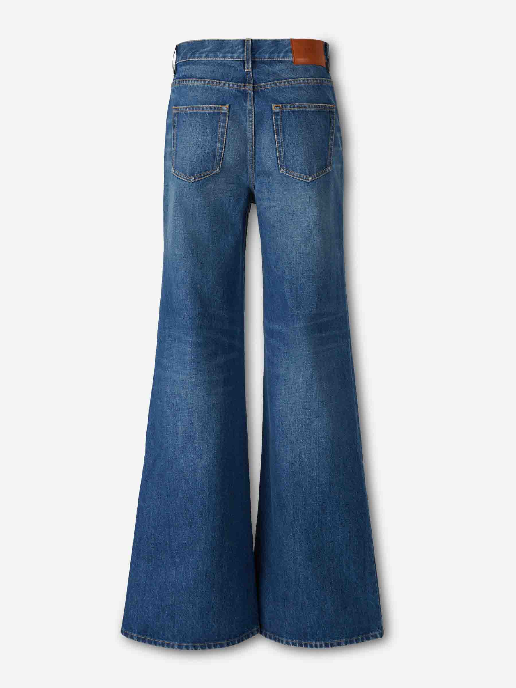 Chloé Mujer Barcelona Jeans acampanados color Azul Denim sku 763-001722 01 - Foto 2