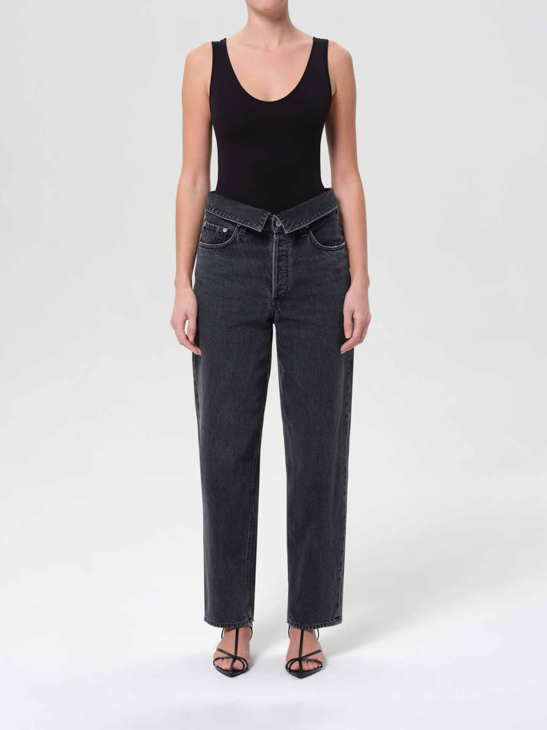 Agolde Mujer Barcelona Jeans Echo Taper color Negro sku 763-001725 01 - Foto 2