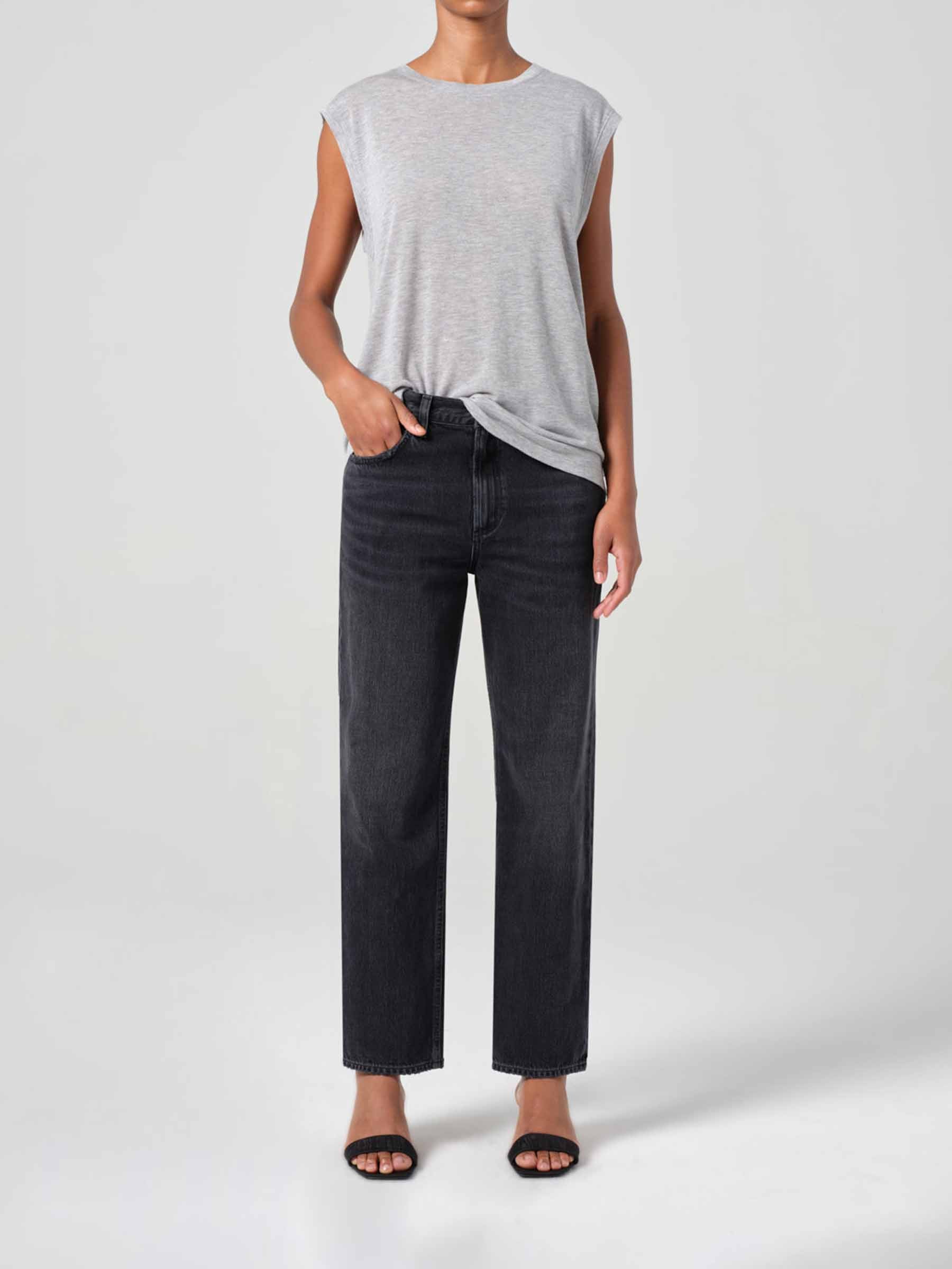 Agolde Mujer Barcelona Jeans Straight Valen color Negro sku 763-001727 01 - Foto 2