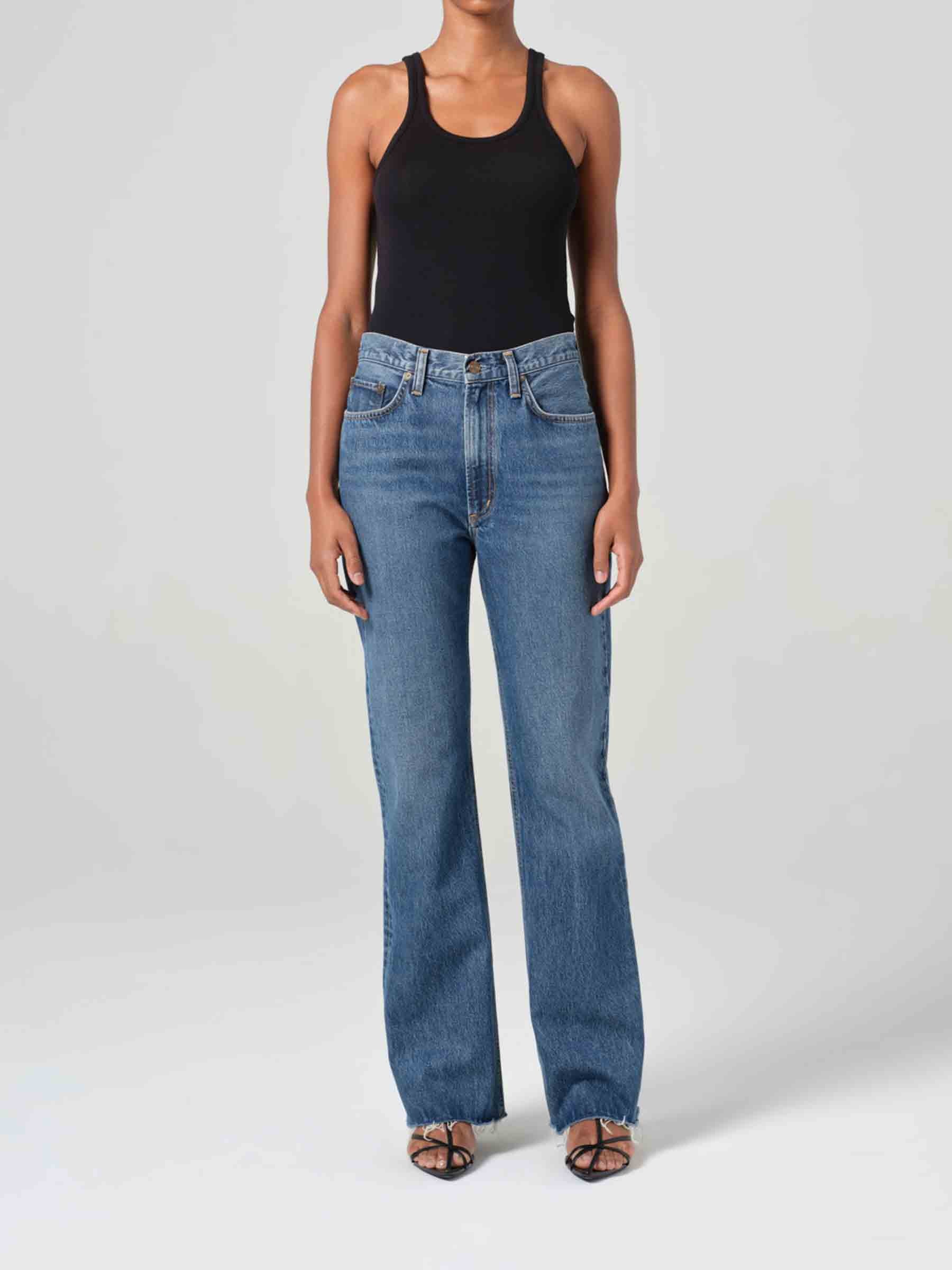 Agolde Mujer Barcelona Jeans Rectos Leena color Azul sku 763-001728 01 - Foto 2
