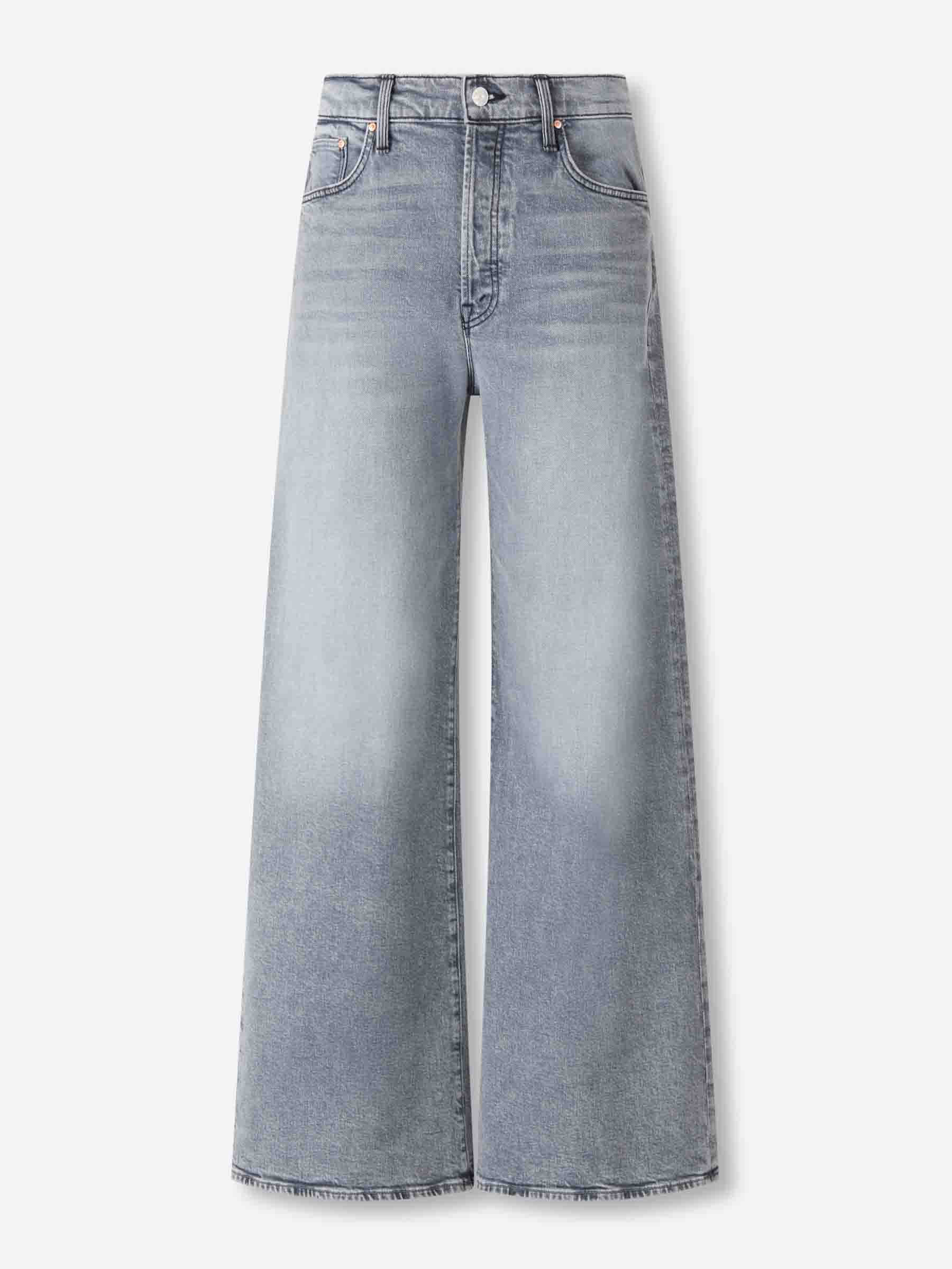 Mother Mujer Barcelona Jeans The Ditcher Roller Sneak color Azul Denim sku 763-001735 01 - Foto 1