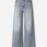 Mother Mujer Barcelona Jeans The Ditcher Roller Sneak color Azul Denim sku 763-001735 01 - Foto 1