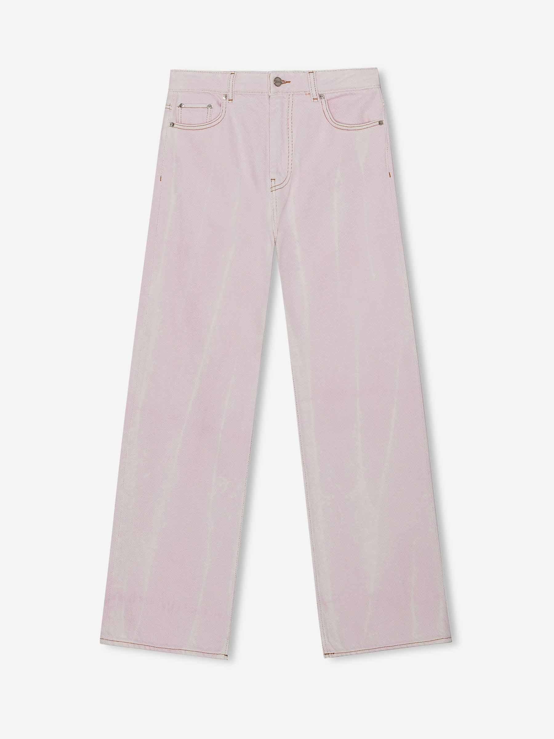 Ganni Mujer Barcelona Jeans anchos color Rosa Envejecido sku 763-001752 01 - Foto 1