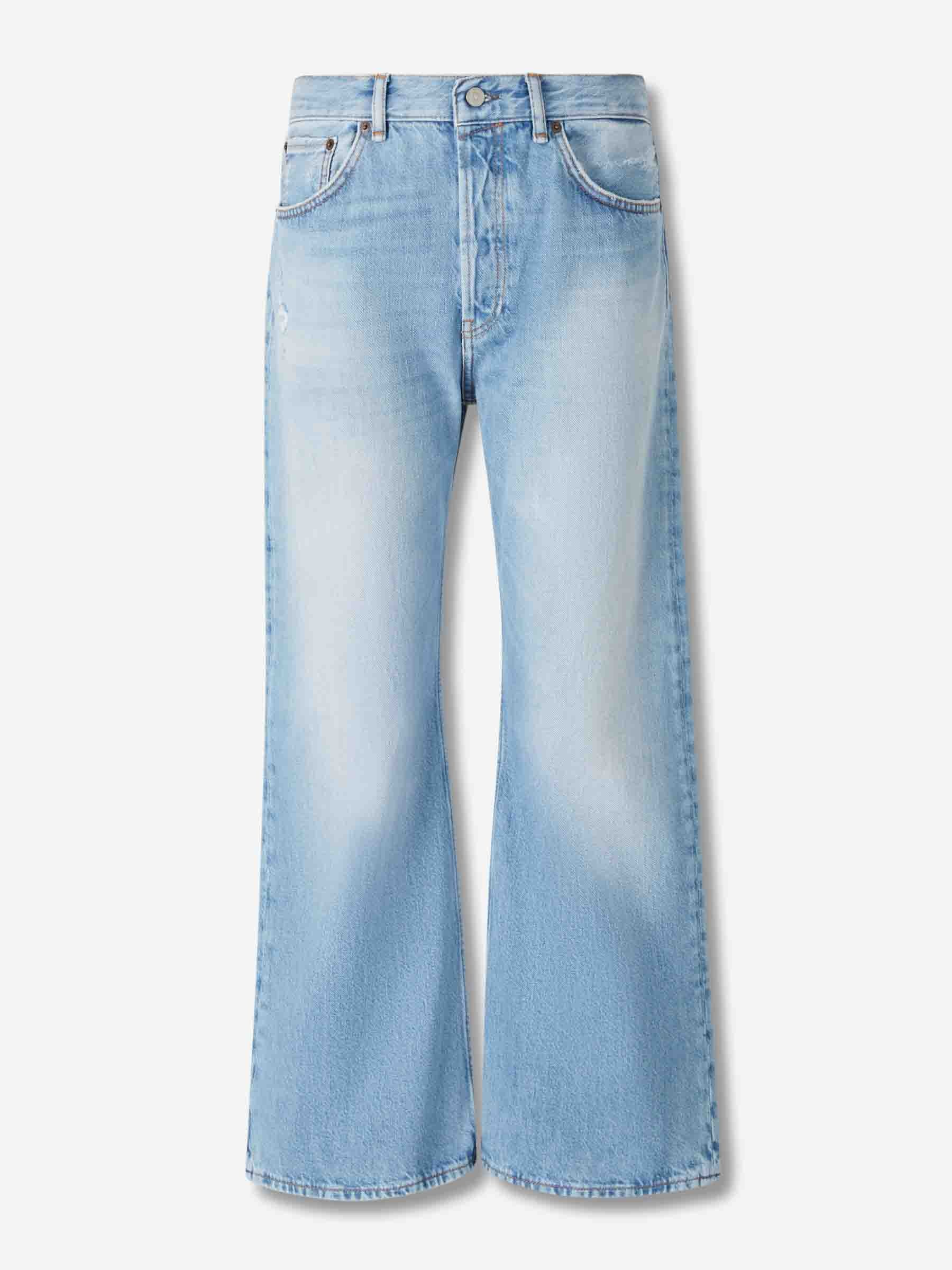 Acne Studios Mujer Barcelona Jeans Rectos 2021F color Azul Denim Claro sku 763-001754 01 - Foto 1