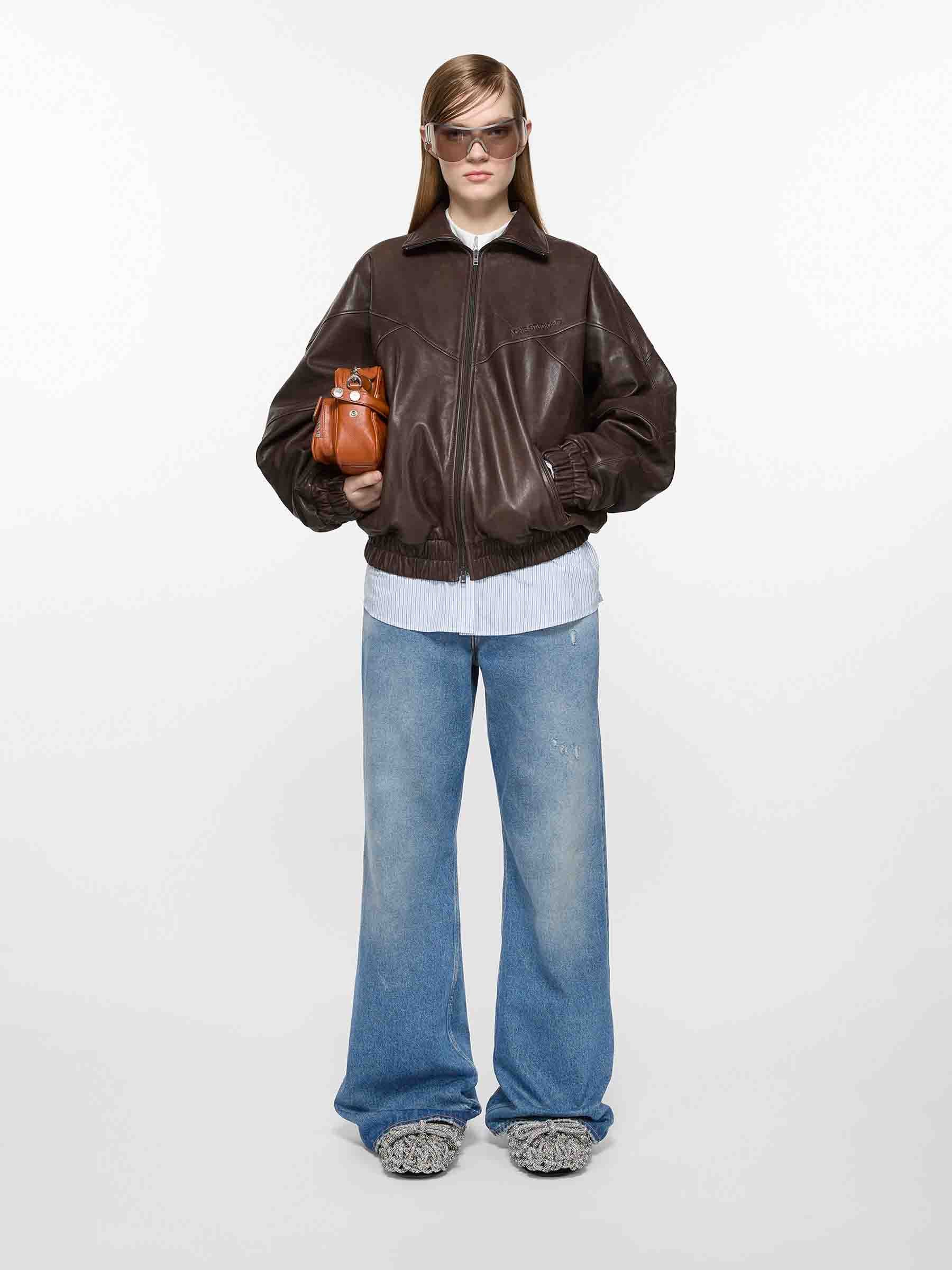 Acne Studios Mujer Barcelona Jeans Anchos 2022 color Azul Denim sku 763-001755 01 - Foto 2