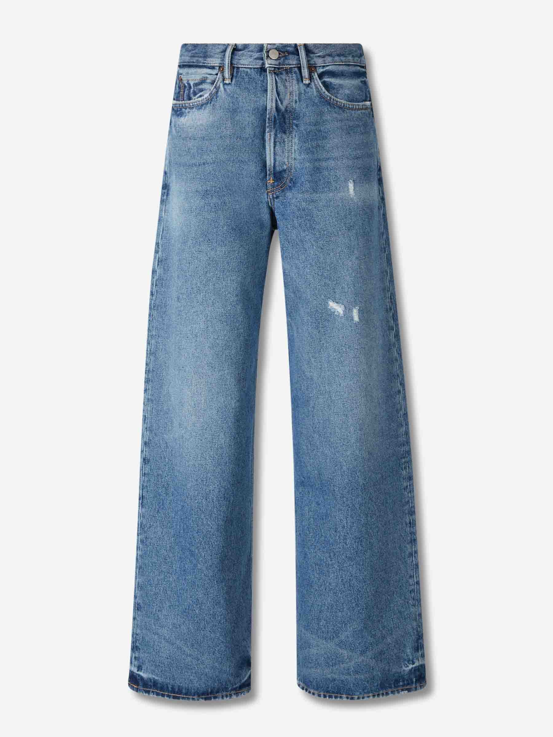 Acne Studios Mujer Barcelona Jeans Anchos 1981 color Azul Denim sku 763-001761 01 - Foto 1