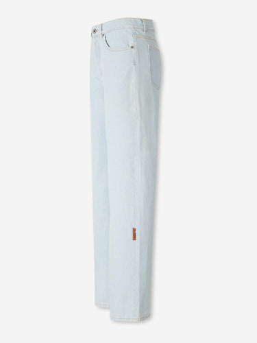 Off-White Mujer Barcelona Jeans Rectos color Azul Denim Claro sku 763-001762 01 - Foto 2