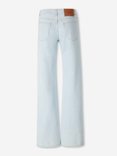 Off-White Mujer Barcelona Jeans Rectos color Azul Denim Claro sku 763-001762 01 - Foto 3