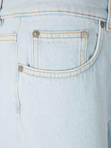 Off-White Mujer Barcelona Jeans Rectos color Azul Denim Claro sku 763-001762 01 - Foto 4