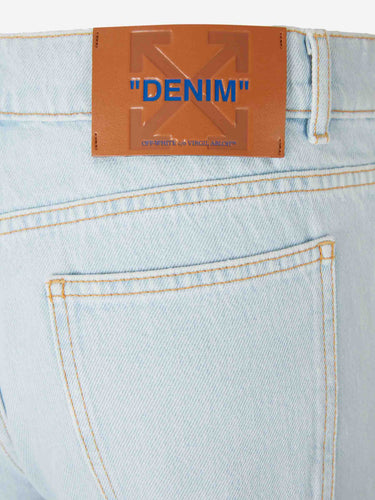 Off-White Mujer Barcelona Jeans Rectos color Azul Denim Claro sku 763-001762 01 - Foto 5