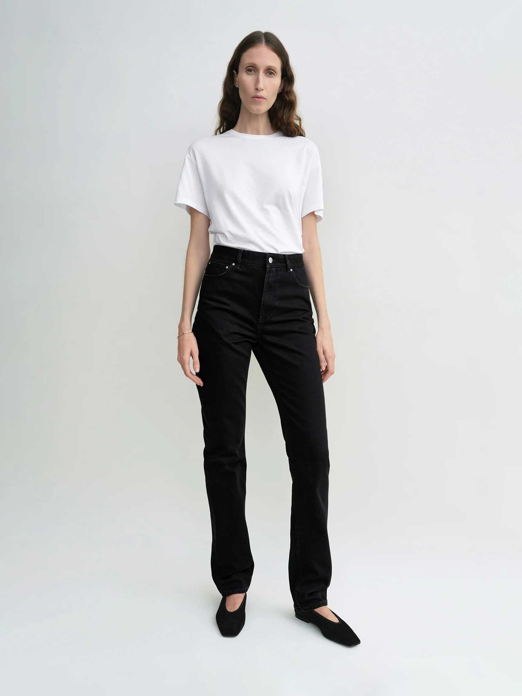 TOTEME Mujer Barcelona Jeans High Slim color Negro sku 763-001763 01 - Foto 2