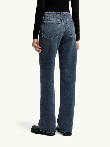 Moncler Mujer Barcelona Jeans Rectos color Azul Denim sku 763-001765 01 - Foto 3