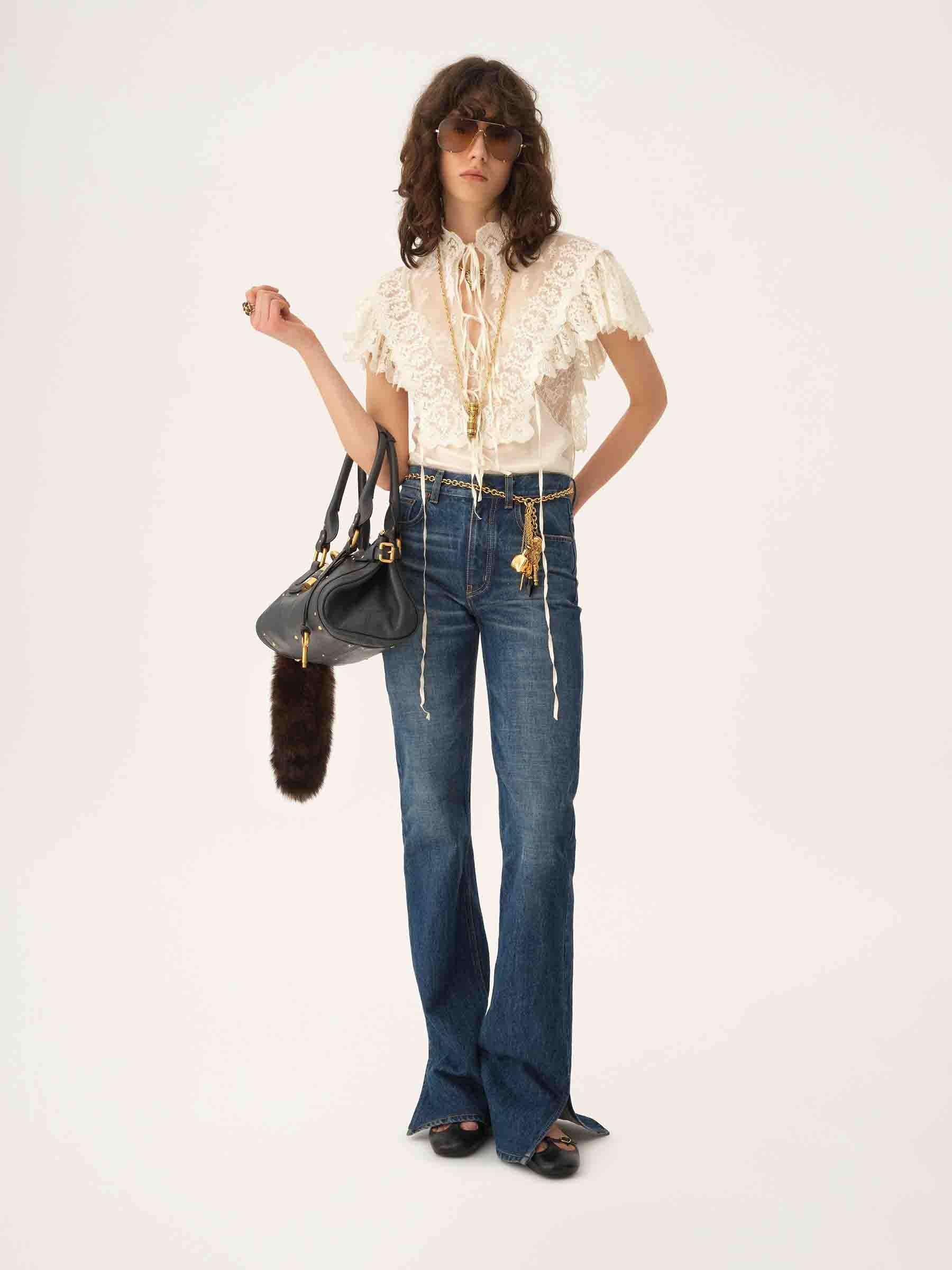 Chloé Mujer Barcelona Jeans Rectos color Azul Denim sku 763-001771 01 - Foto 2