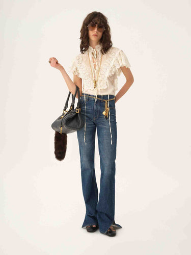 Chloé Mujer Barcelona Jeans Rectos color Azul Denim sku 763-001771 01 - Foto 2