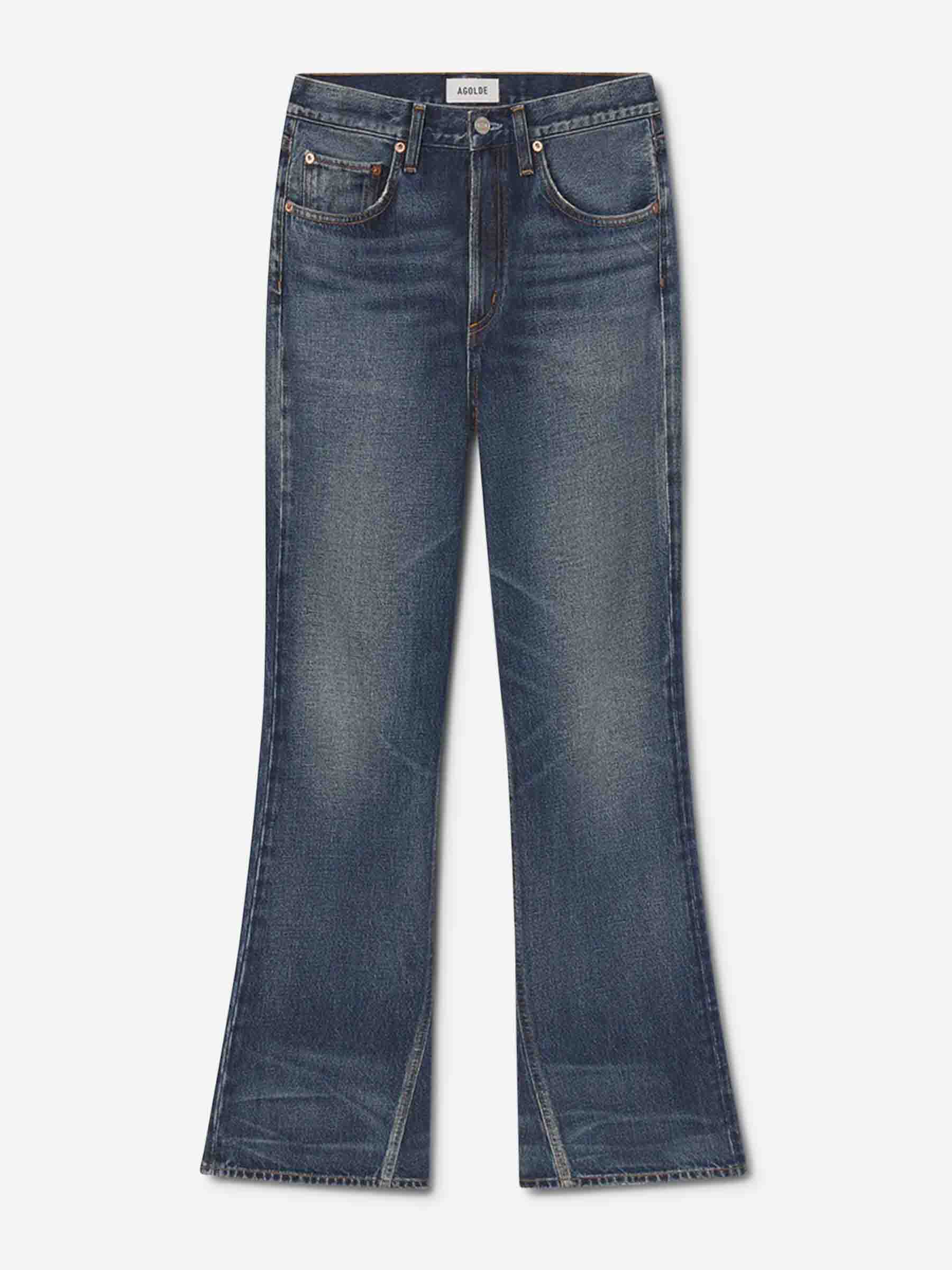 Agolde Mujer Barcelona Jeans Kick Boot color Azul Denim sku 763-001782 01 - Foto 1