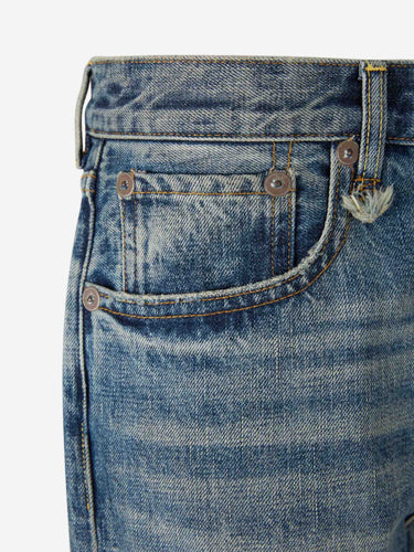 R13 Mujer Barcelona Jeans Rectos Anchos color Azul Denim sku 763-001799 01 - Foto 3