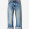 R13 Mujer Barcelona Jeans Rectos Anchos color Azul Denim sku 763-001800 01 - Foto 1