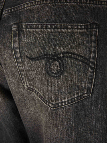 R13 Mujer Barcelona Jeans Anchos Crossover color Negro sku 763-001801 02 - Foto 4