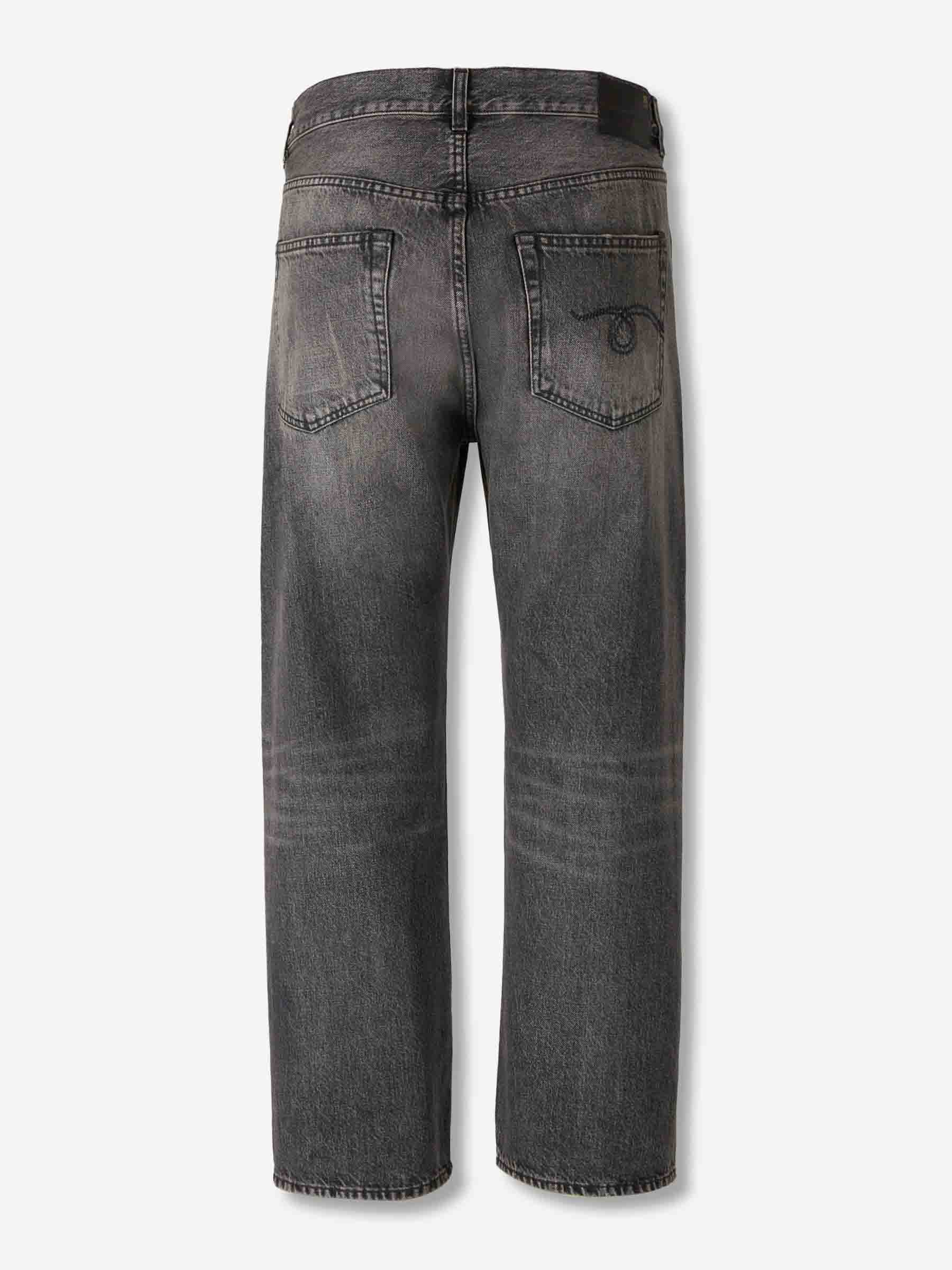 R13 Mujer Barcelona Jeans Rectos color Negro sku 763-001807 02 - Foto 2
