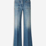 Victoria Beckham Mujer Barcelona Jeans Acampanados Logo color Azul Denim sku 763-001809 01 - Foto 1