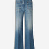 Victoria Beckham Mujer Barcelona Jeans Acampanados Logo color Azul Denim sku 763-001809 01 - Foto 1