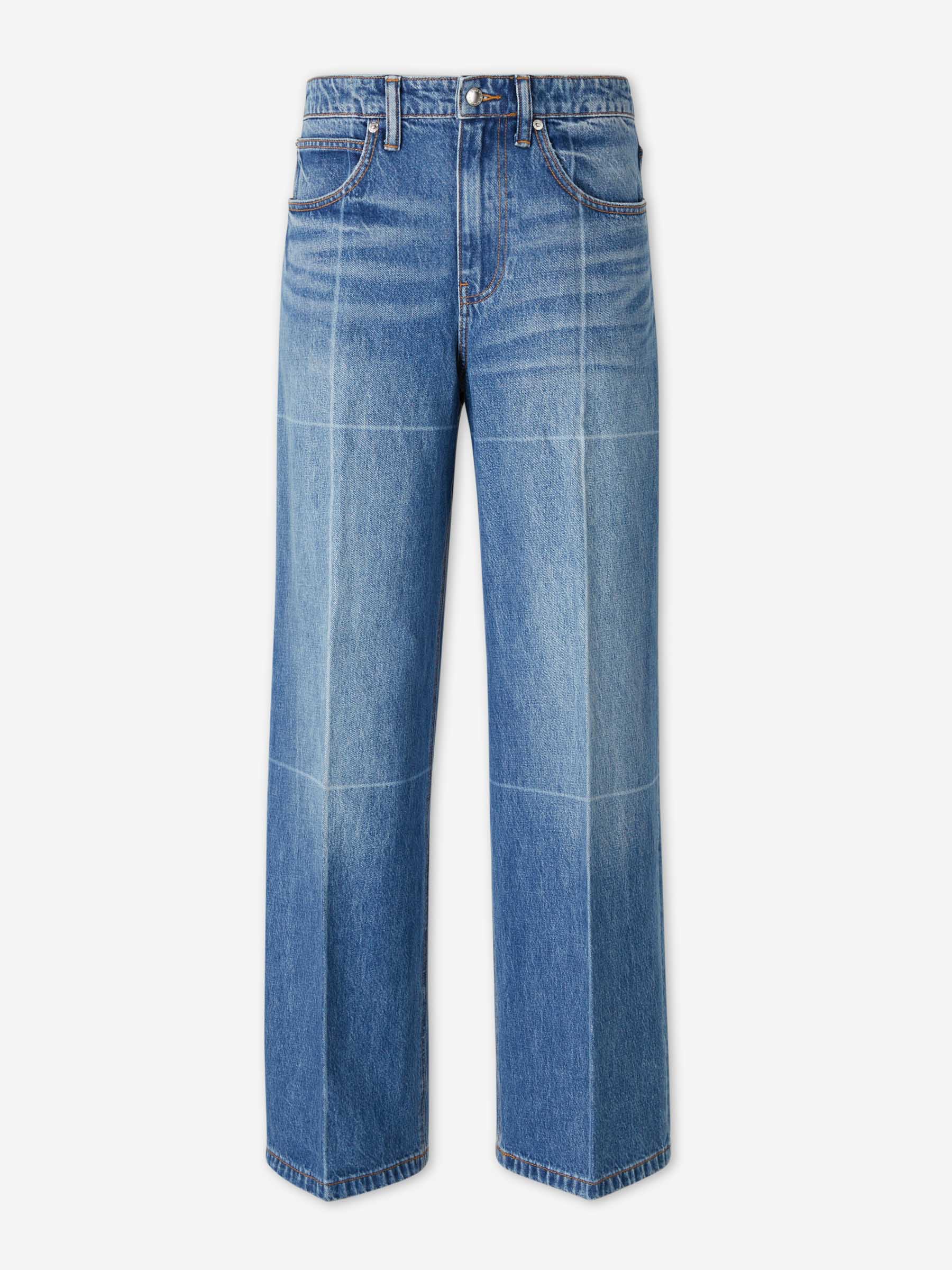 Alexander Wang Mujer Barcelona Jeans Anchos color Azul Denim sku 763-001812 01 - Foto 1
