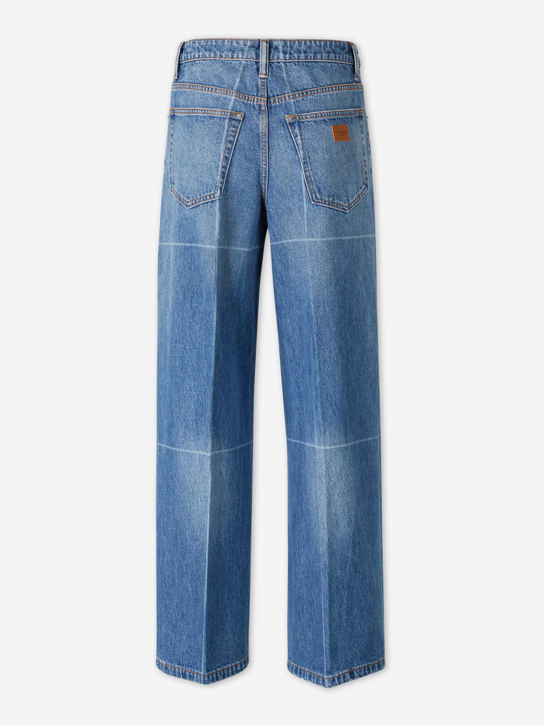 Alexander Wang Mujer Barcelona Jeans Anchos color Azul Denim sku 763-001812 01 - Foto 2