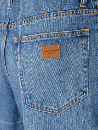 Alexander Wang Mujer Barcelona Jeans Anchos color Azul Denim sku 763-001812 01 - Foto 4