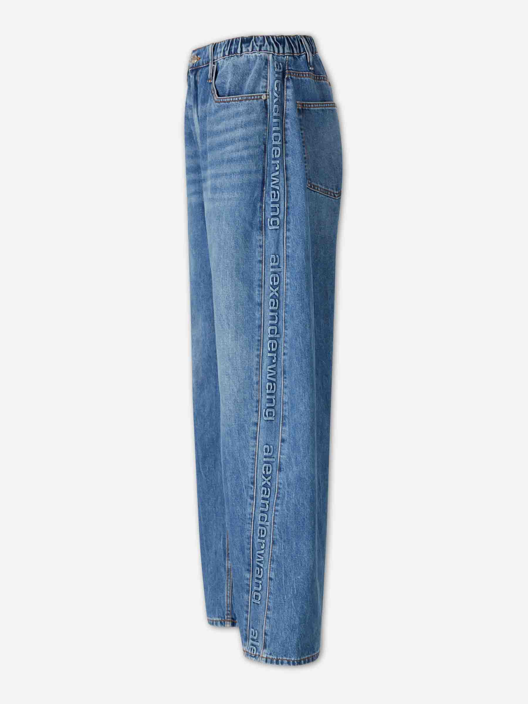 Alexander Wang Mujer Barcelona Jeans Balloon Logo color Azul Denim sku 763-001814 01 - Foto 2