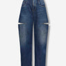 Maison Margiela Mujer Barcelona Jeans Anchos Aberturas color Azul Denim sku 763-001816 01 - Foto 1