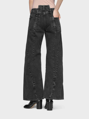 Maison Margiela Mujer Barcelona Jeans Rectos Bolsillos color Azul Denim sku 763-001817 01 - Foto 3