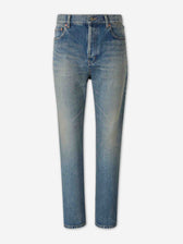 Saint Laurent Mujer Barcelona Jeans Rectos Capri color Azul Denim sku 763-001828 01 - Foto 1