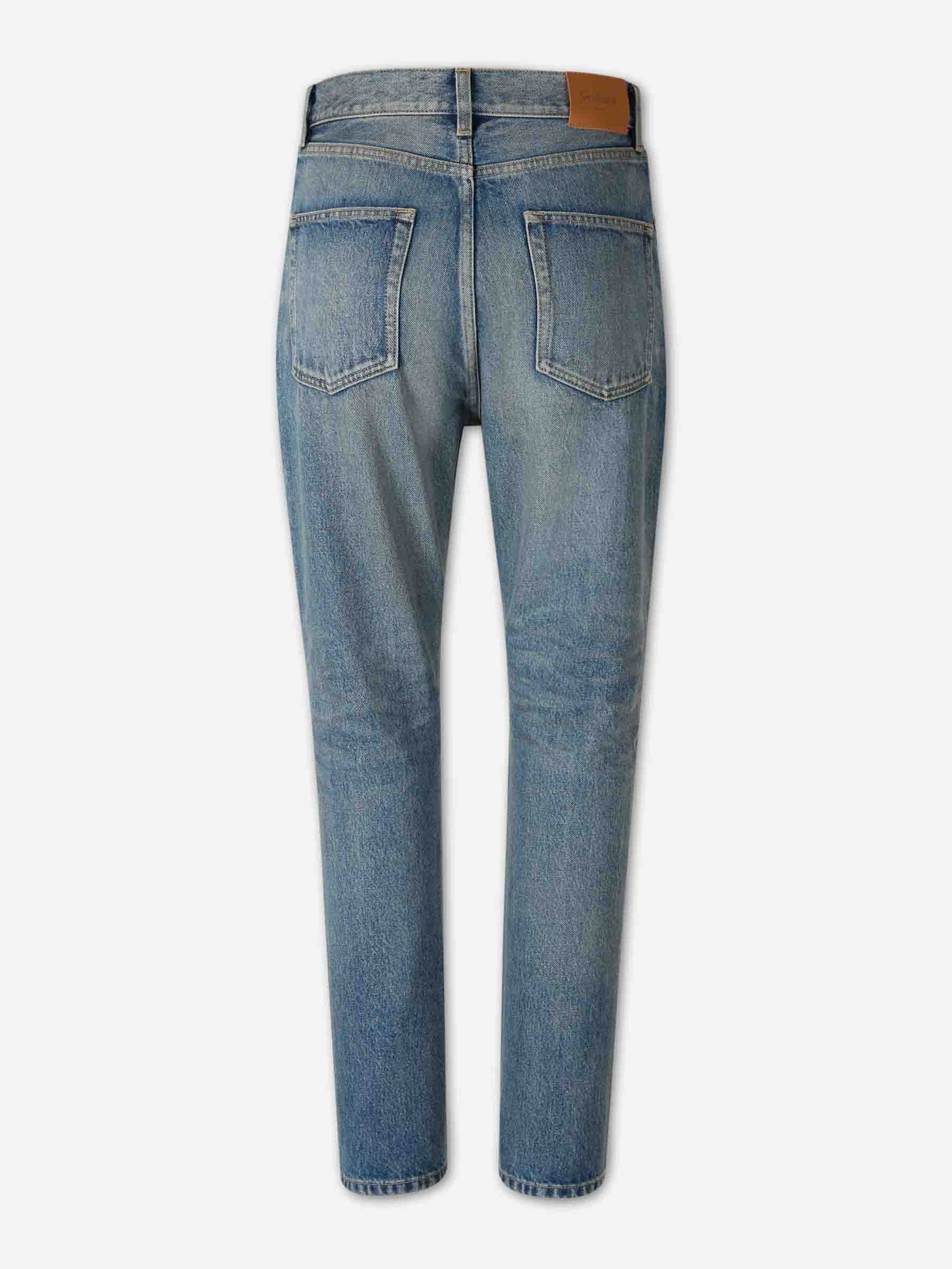 Saint Laurent Mujer Barcelona Jeans Rectos Capri color Azul Denim sku 763-001828 01 - Foto 2